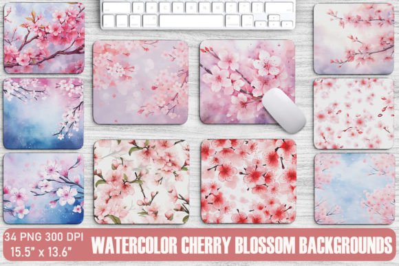 Download Watercolor Cherry Blossom Backgrounds - Blossom backgrounds Collection