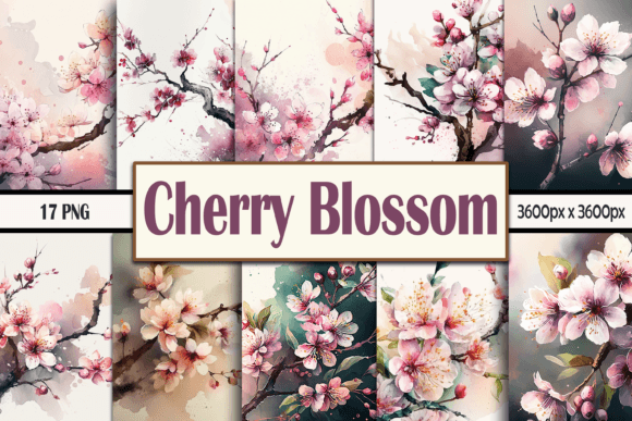 Download Watercolor Cherry Blossom Backgrounds - Blossom backgrounds Collection