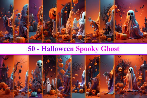 Download Halloween Ghost Background - Ghost Collection