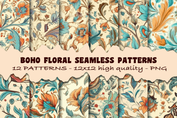 Download Boho Floral Pattern Neutral Colors - Neutral colors Collection